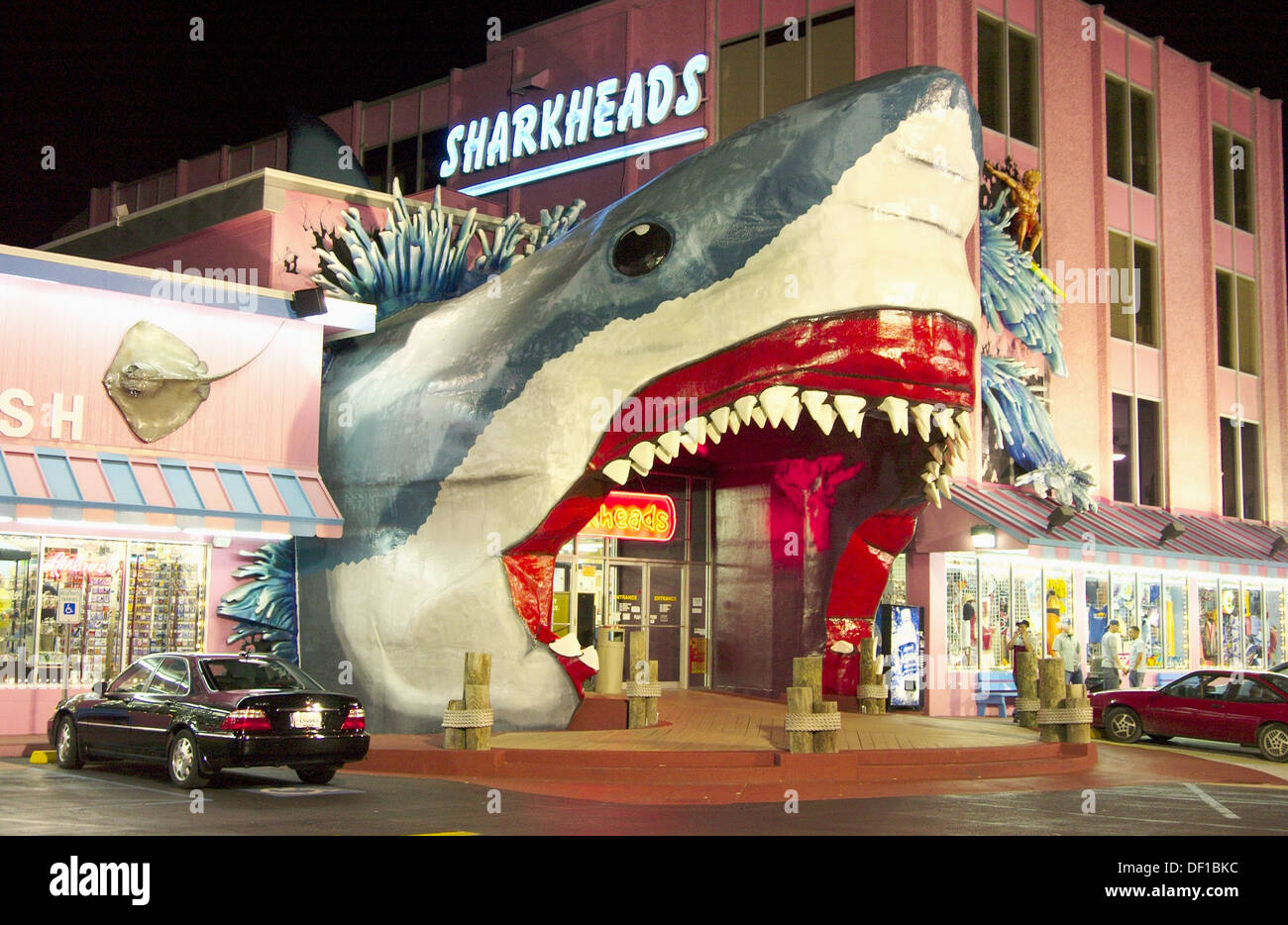Sharkheads souvenir shop in Biloxi, Mississippi, USA Stock Photo Alamy