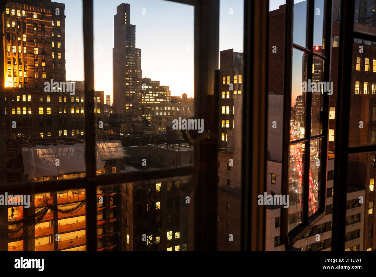 Looking Out City Lights Apartment Night Hi Res Stock Photography And Images Alamy