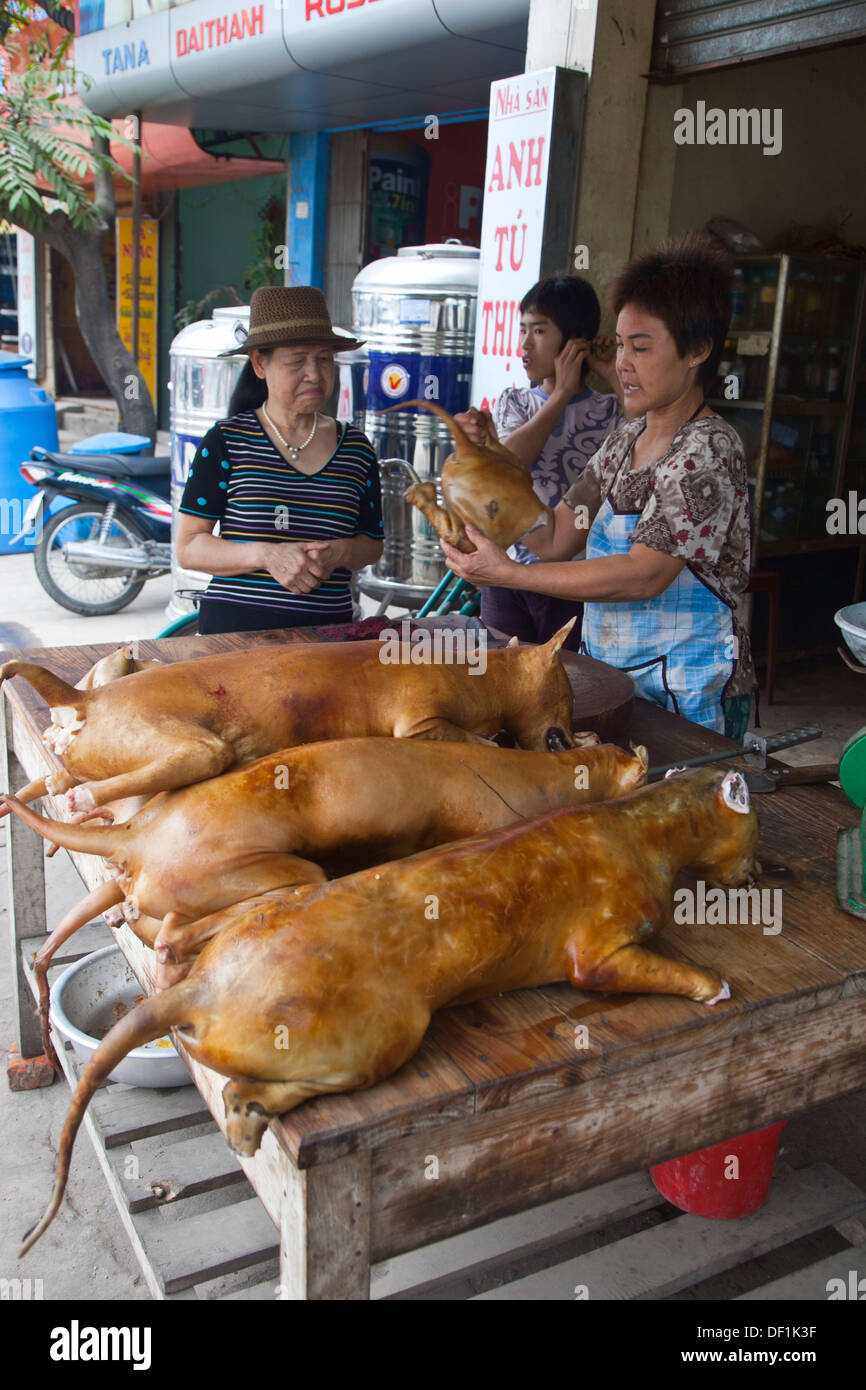 Dog meat sale. Hanoi. Vietnam Stock Photo: 60887891 - Alamy