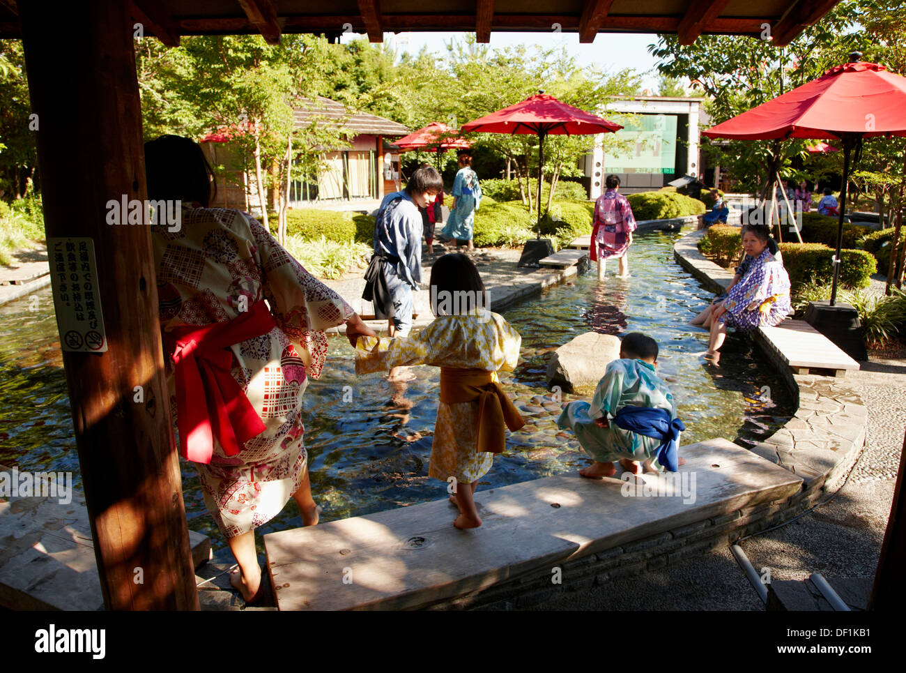 Oedo Onsen Monogatari, Odaiba, Tokyo, Japan Stock Photo 60888101 Alamy