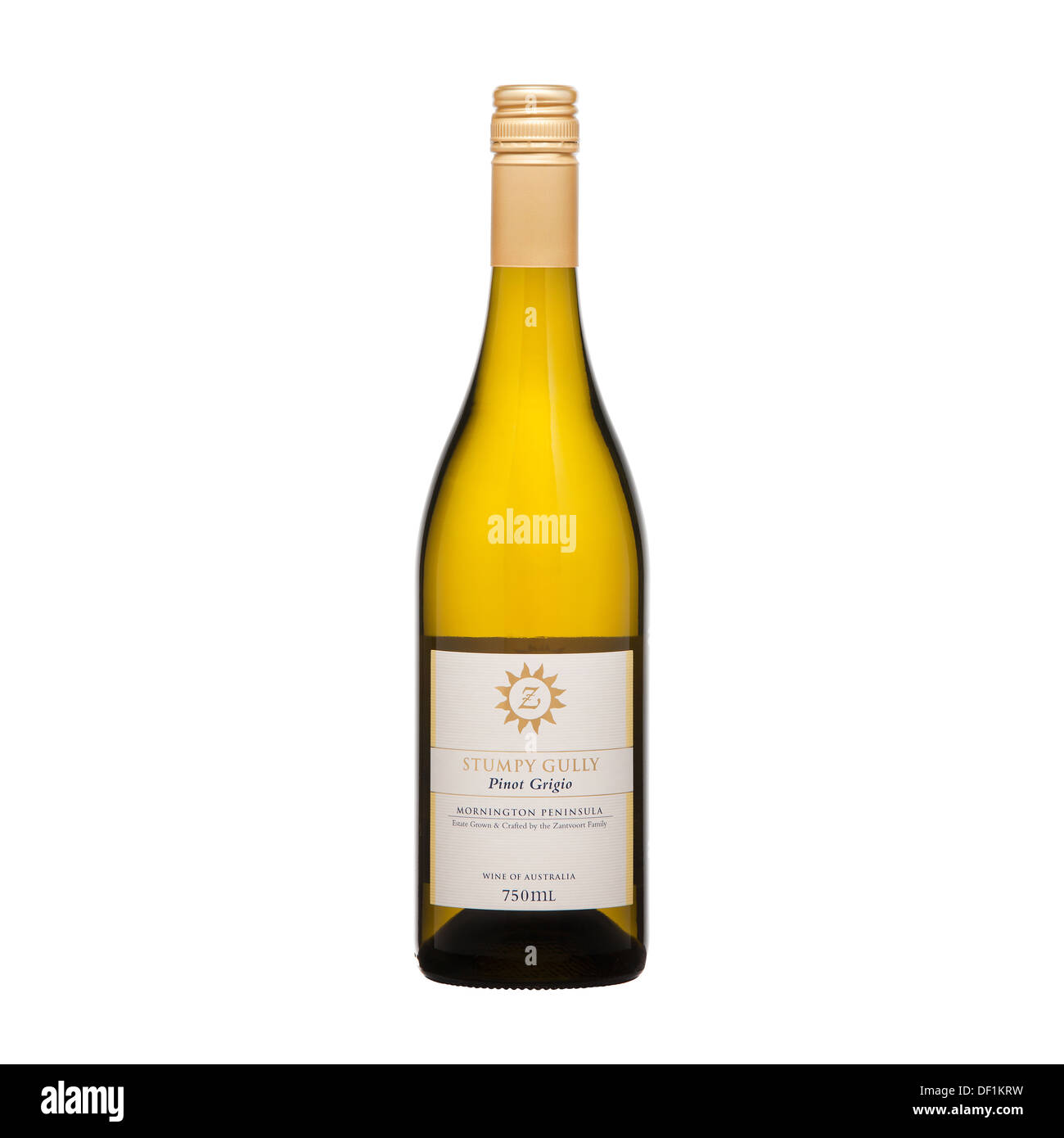 wine bottle isolated on white background white, red, and rose Stock ...