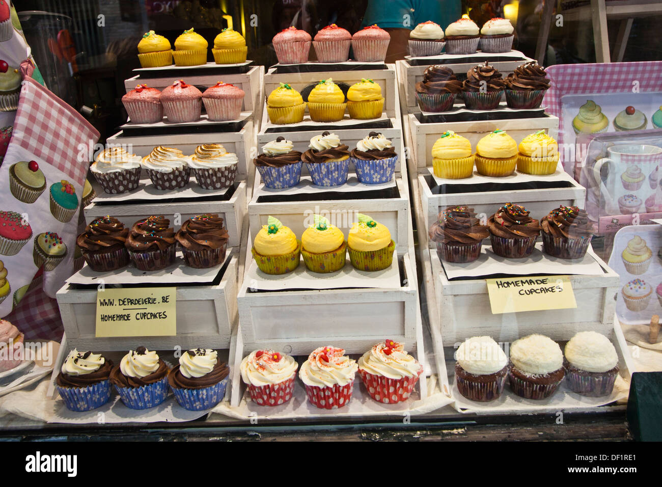 De Proeverie Tea Room Bakery Bruges, Brugge, Flanders,Belgium, UNESCO