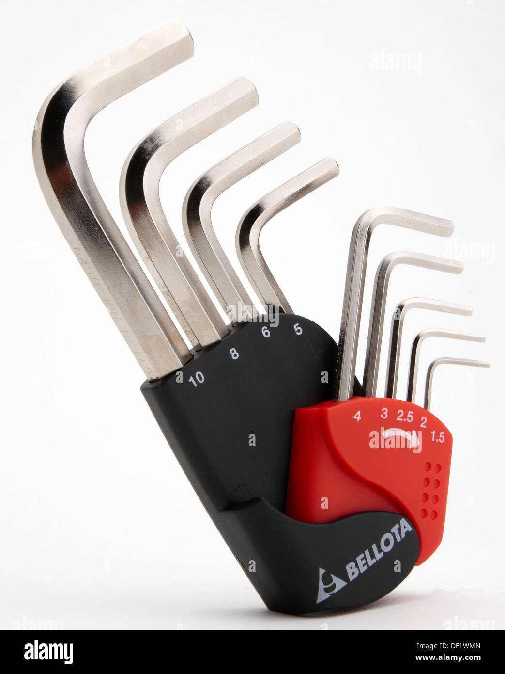 Set of Allen keys Stock Photo Alamy