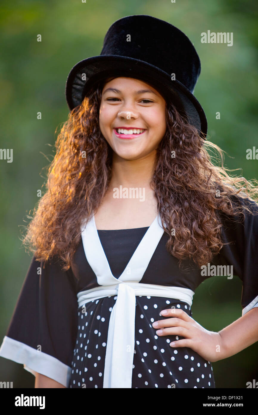 Wearing top hat hi-res stock photography and images - Alamy
