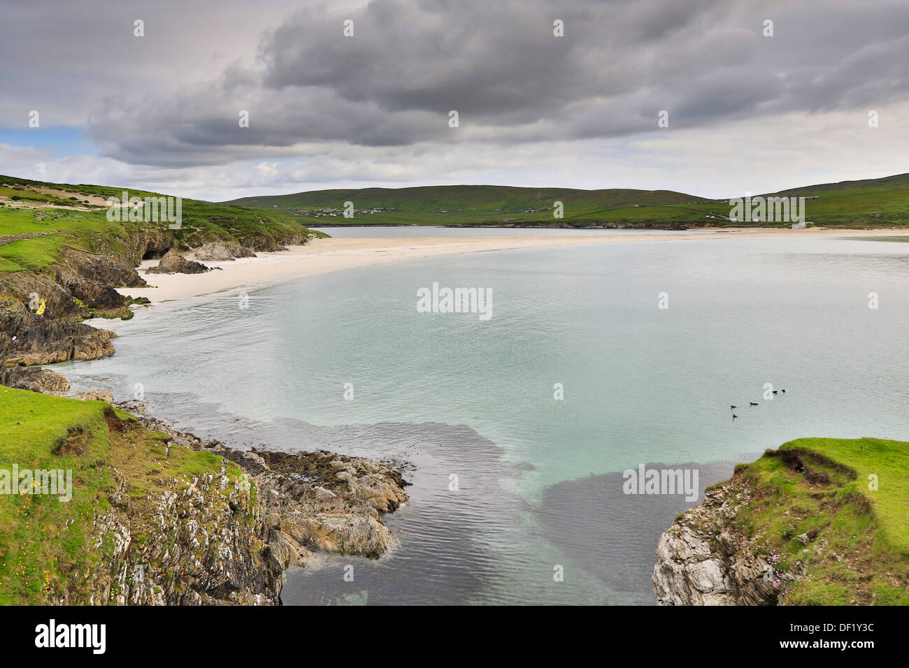 St Ninian's Isle; Shetland; UK Stock Photo