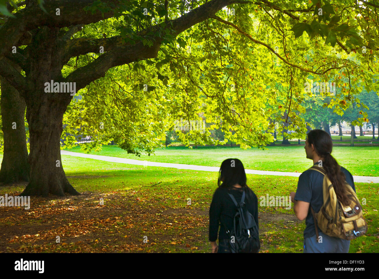 Green Park London England United Kingdom Stock Photo Alamy