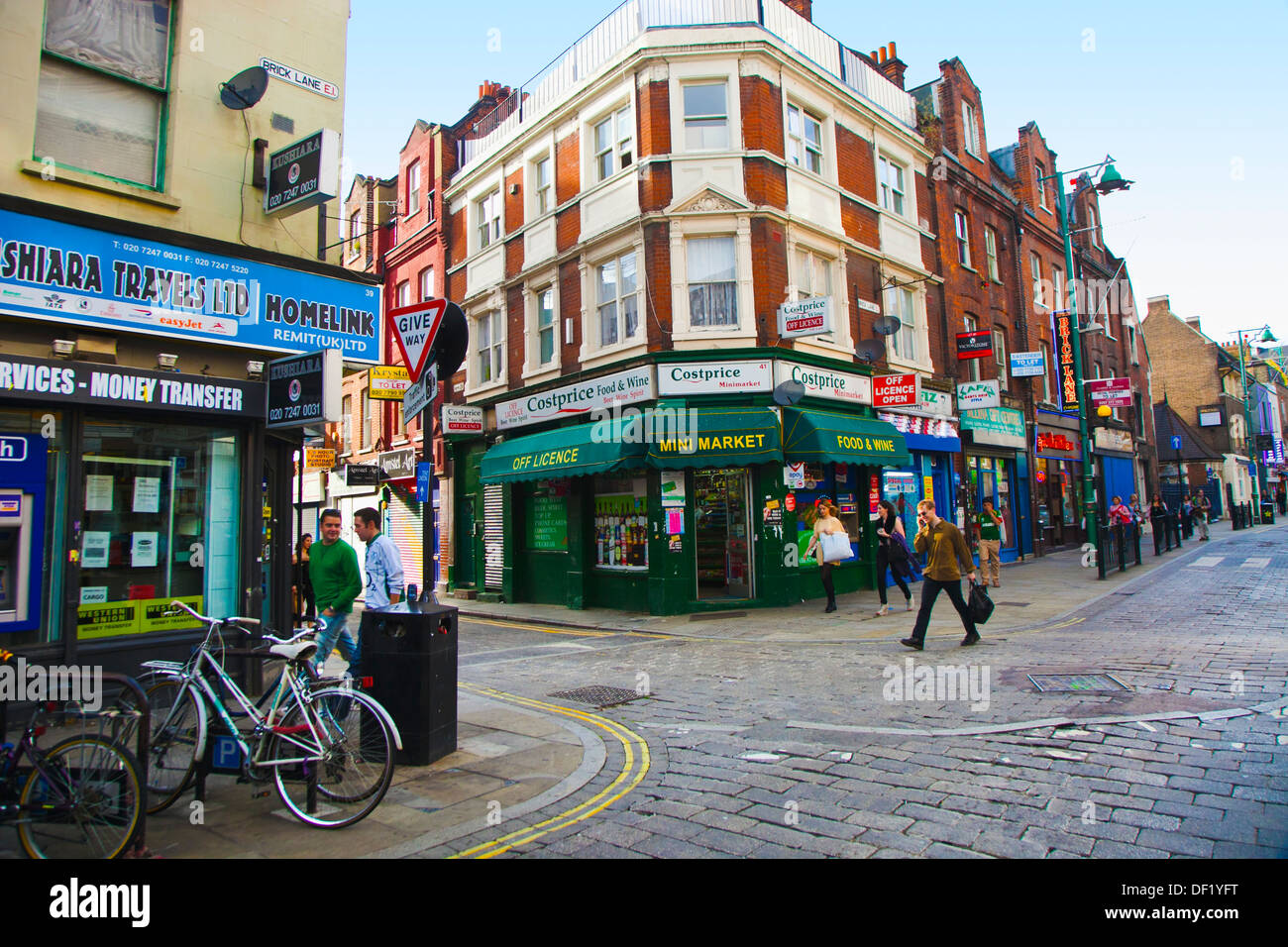 Brick Lane London England United Kingdom UK Stock Photo 60894508 Alamy