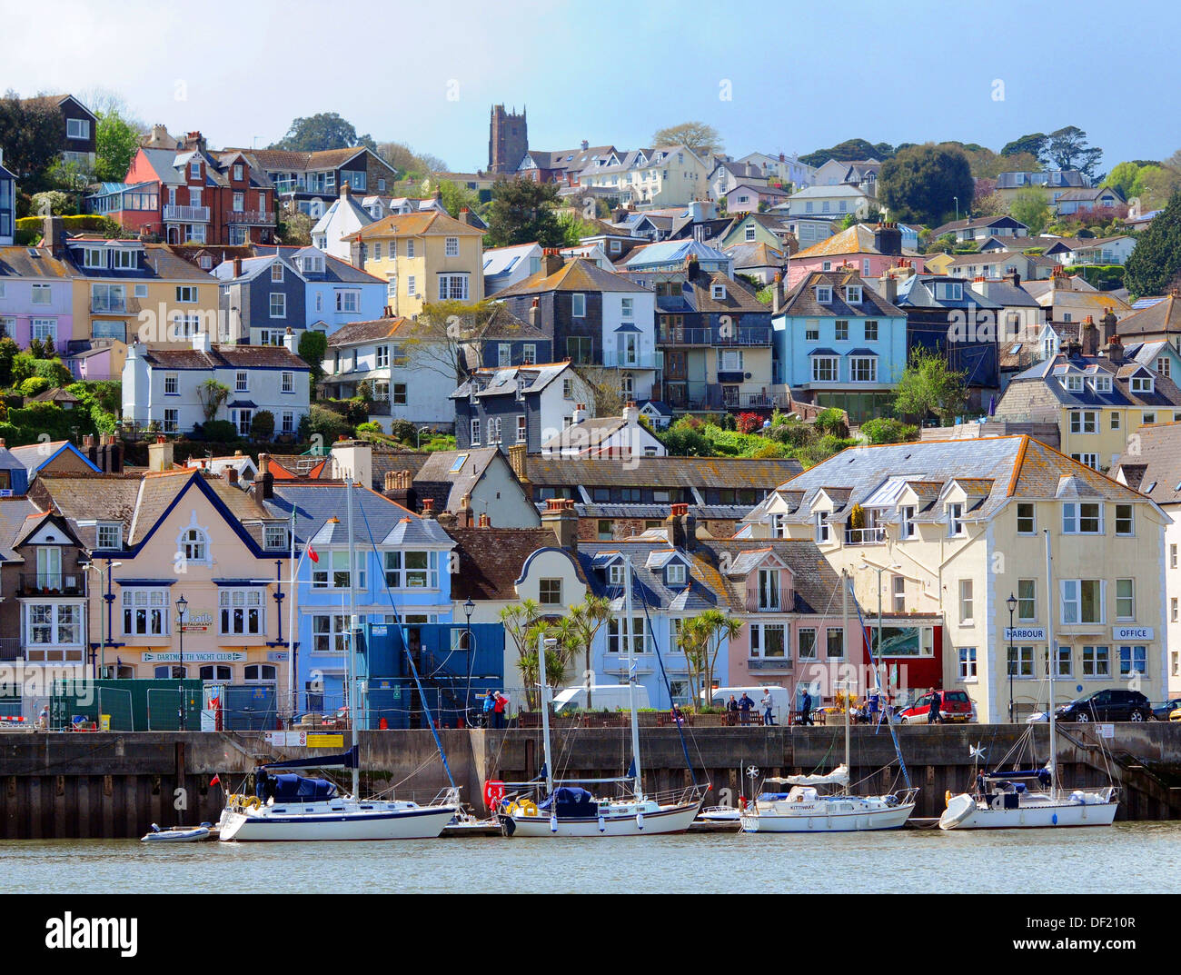 DARTMOUTH, SOUTH DEVON. Stock Photo