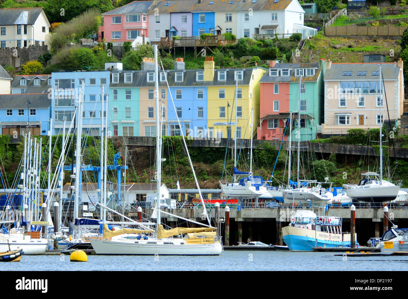 DARTMOUTH, SOUTH DEVON. Stock Photo