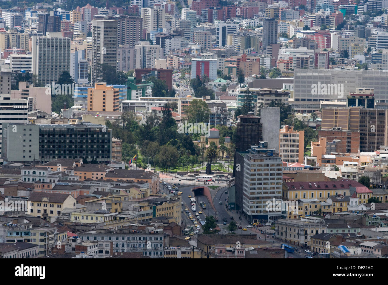 Ecuador. Quito. Downtown Stock Photo Alamy