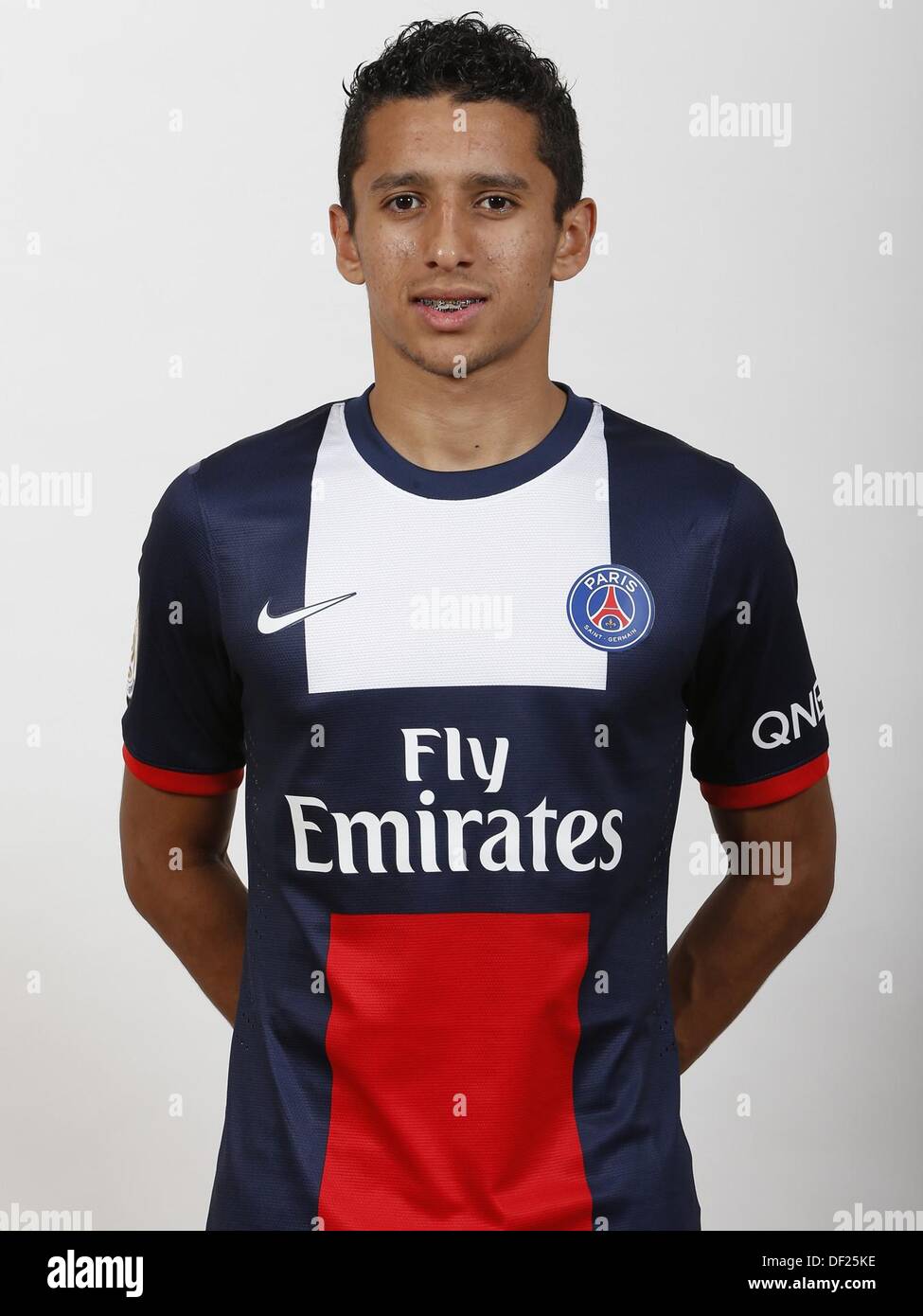 Flocage Officiel PSG 2014/2015 Marquinhos - Nom Et Numéro UCL - Monblason NEUF