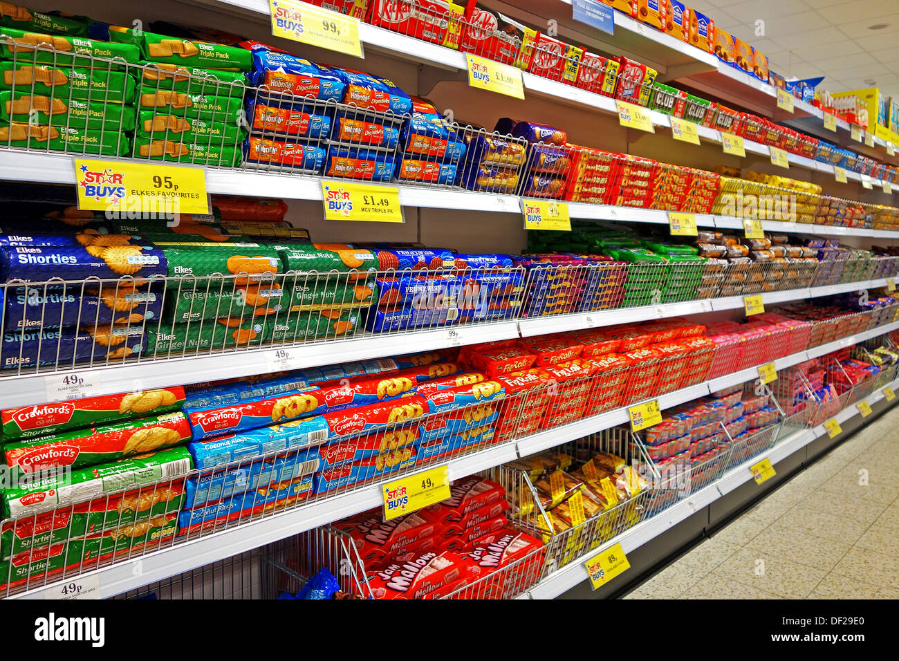 Biscuits And Cookies In A Home Bargains Store Stock Photo 60902296 biscuits-and-cookies-in-a-home-bargains-store-stock-photo-60902296