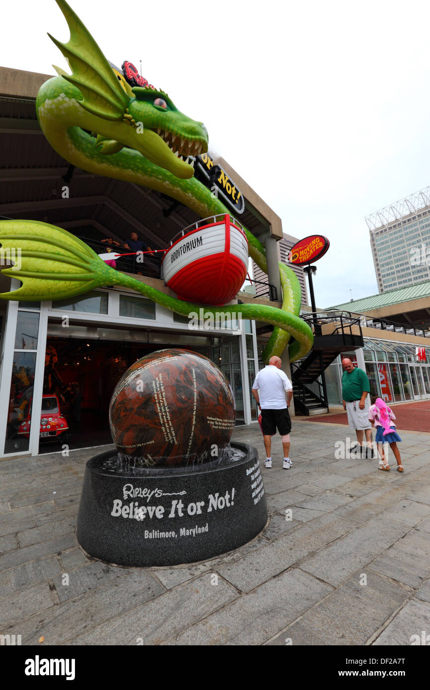 Ripley's Believe It or Not! museum, Light Street Pavilion, Harborplace