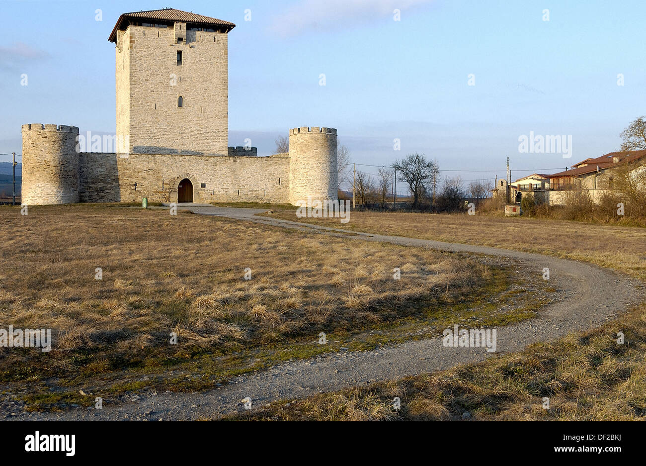 Mendoza Tower House Near Vitoria Gasteiz Alava Euskadi Spain Stock Photo Alamy