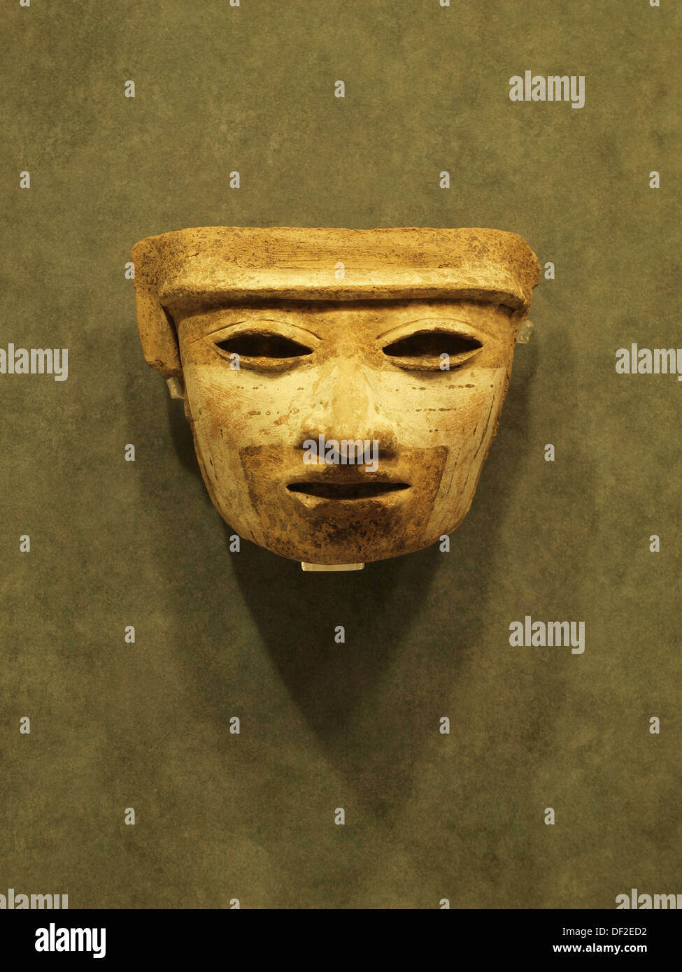 Zapotec mask, Anthropology National Museum, Mexico City Stock Photo Alamy