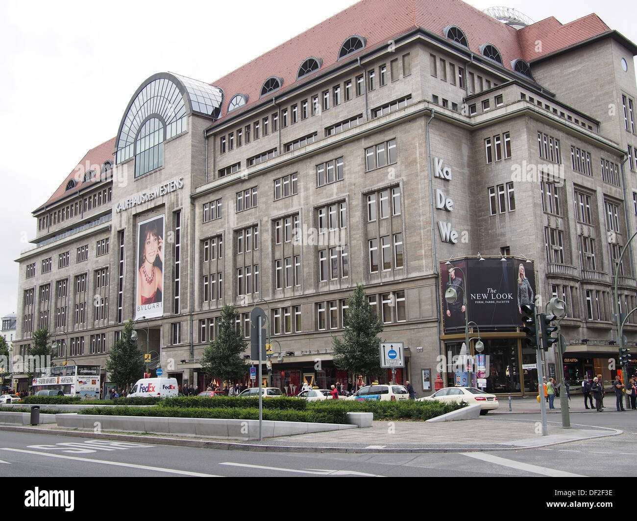 A view of the Kaufhaus des Westens department store in Berlin Stock Photo