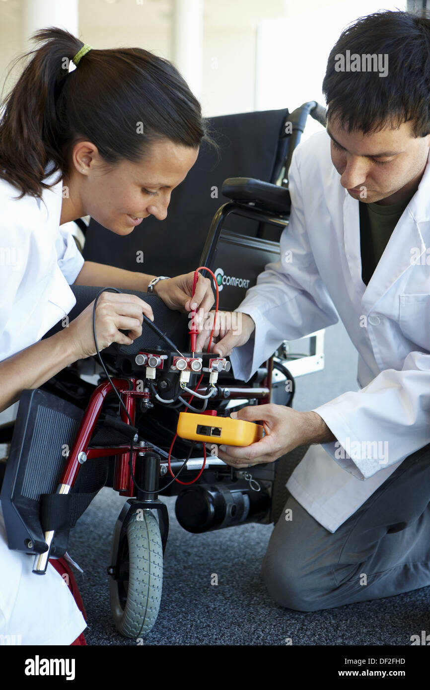 Health and Quality of life Unit researchers developing a control system
