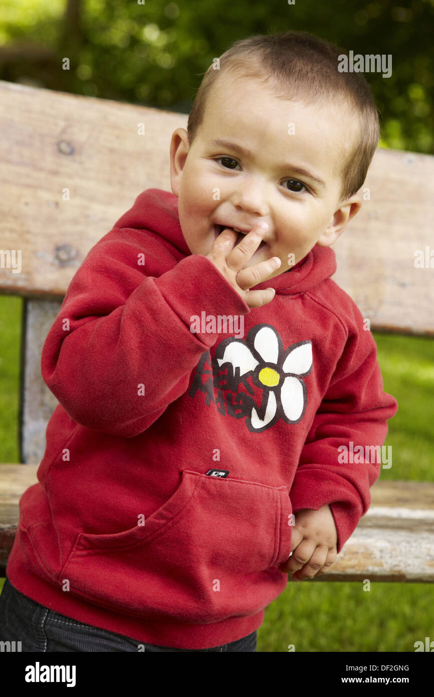 1 year old boy Stock Photo Alamy