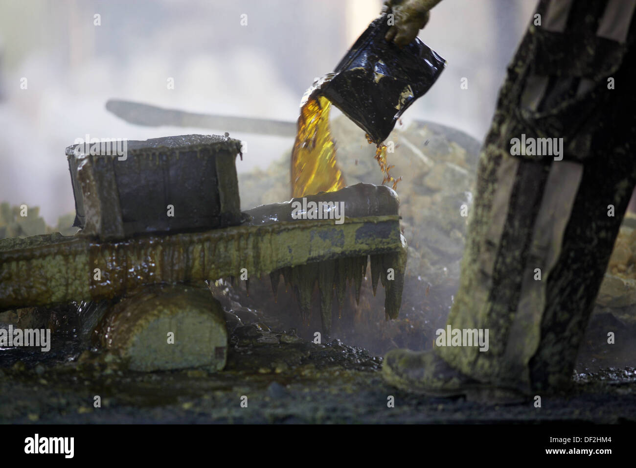 Pouring chemical bucket hires stock photography and images Alamy