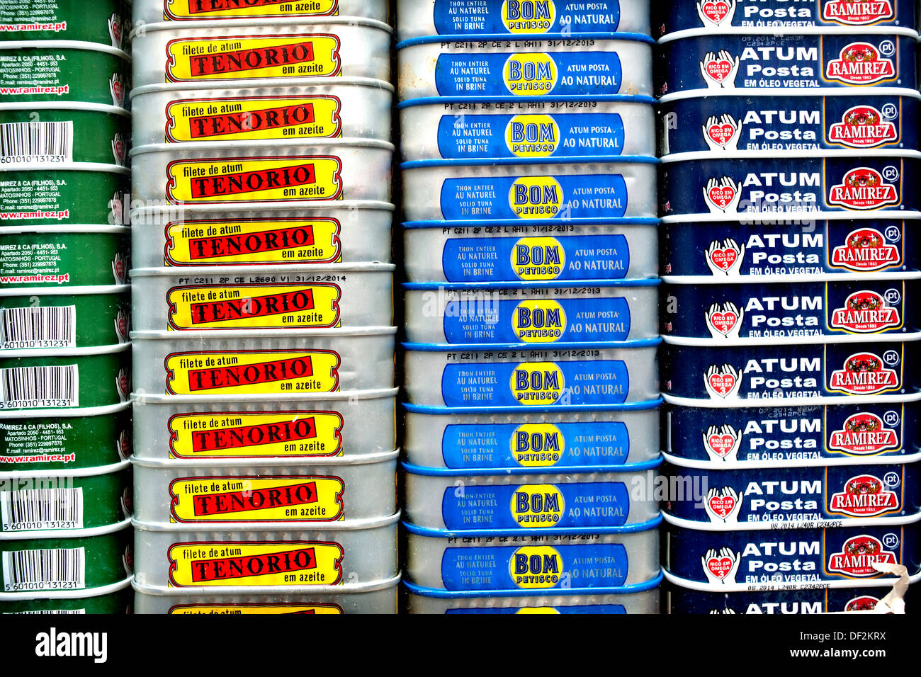Canned fish, Lisbon, Portugal Stock Photo 60910414 Alamy