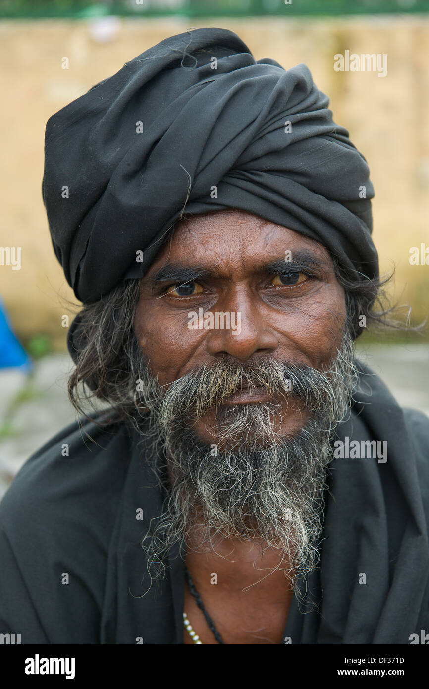 Portrait bearded indian man in hi-res stock photography and images - Alamy