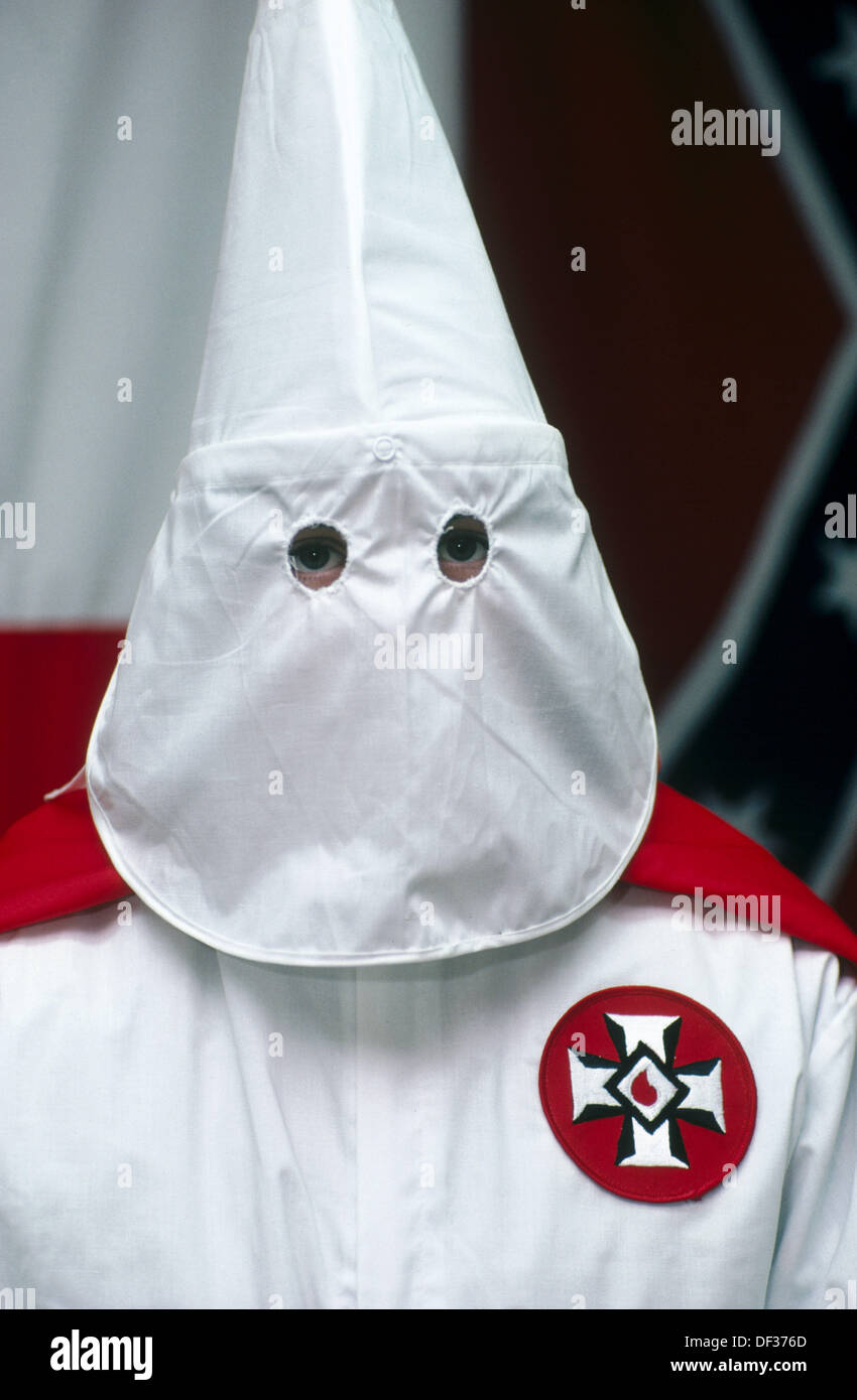 Kkk hood hi-res stock photography and images - Alamy