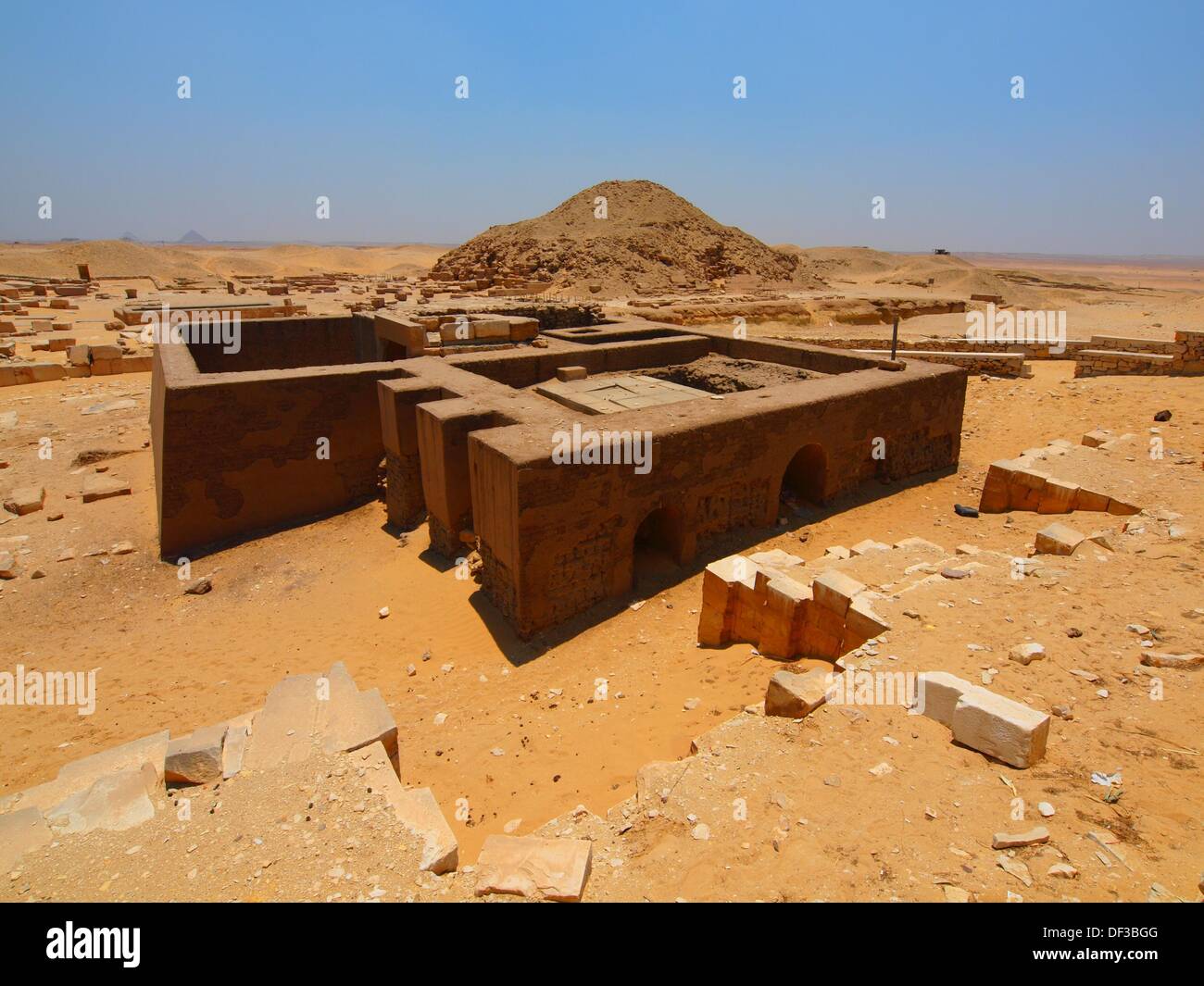New archaeological discoveries, Saqqara necropolis, Egypt Stock Photo