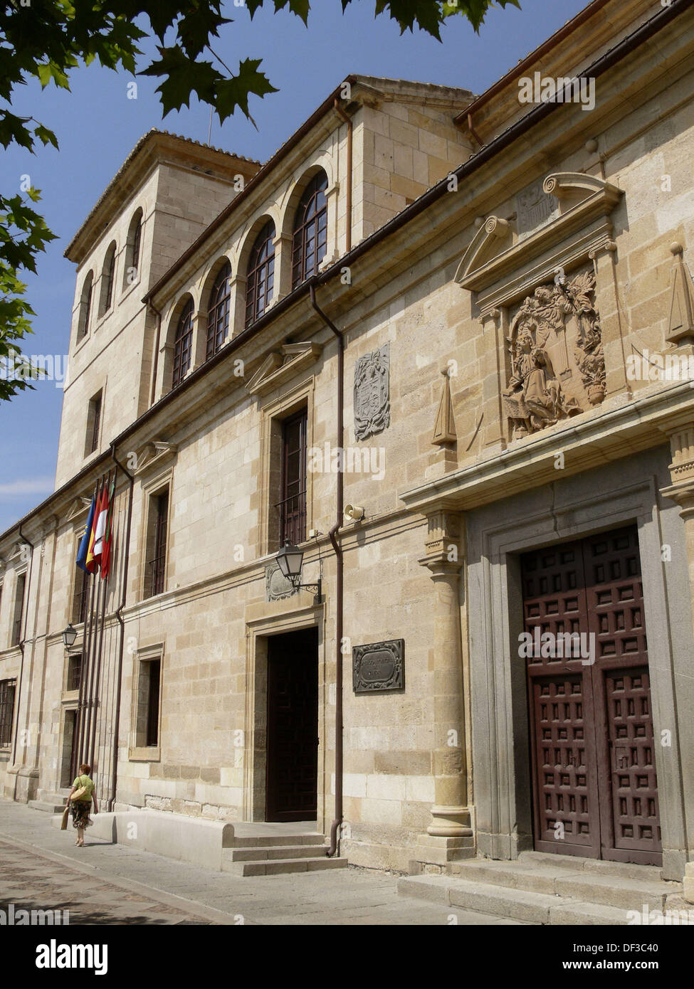 Palacio de la Diputación Provincial, Zamora. CastillaLeón, Spain Stock