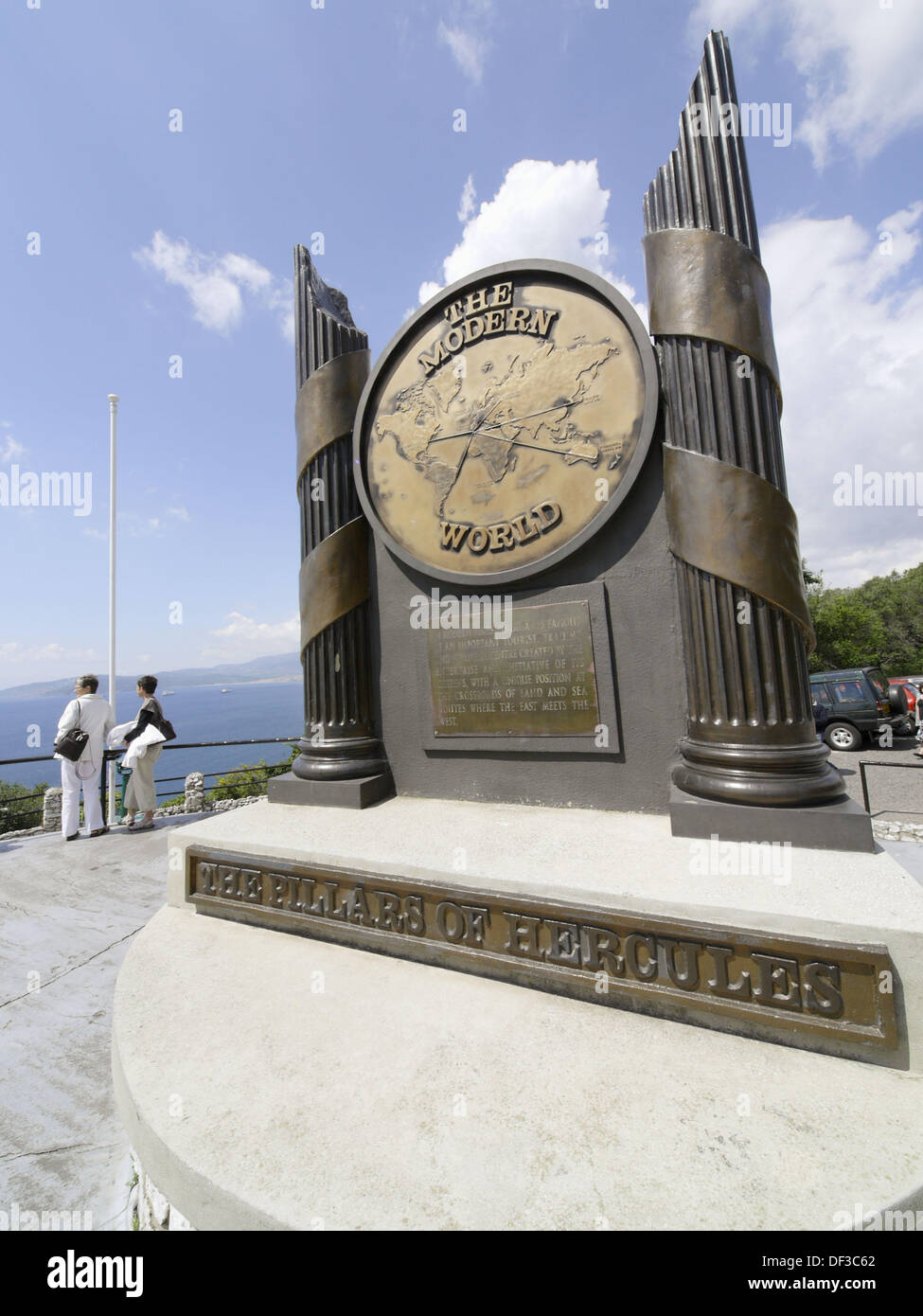 Strait of gibraltar pillars of hercules hi-res stock photography and ...