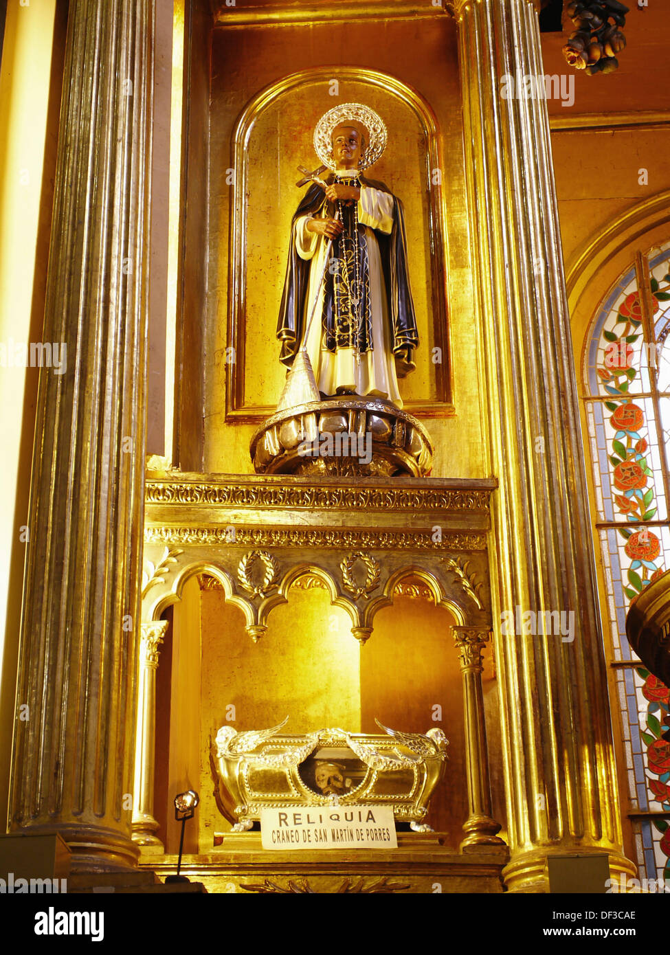 Saint Martin de Porres relic preserved in Santo Domingo church, Lima. Peru Stock Photo - Alamy Saint Martin de Porres relic preserved in Santo Domingo church, Lima. Peru Stock Photo - Alamy
