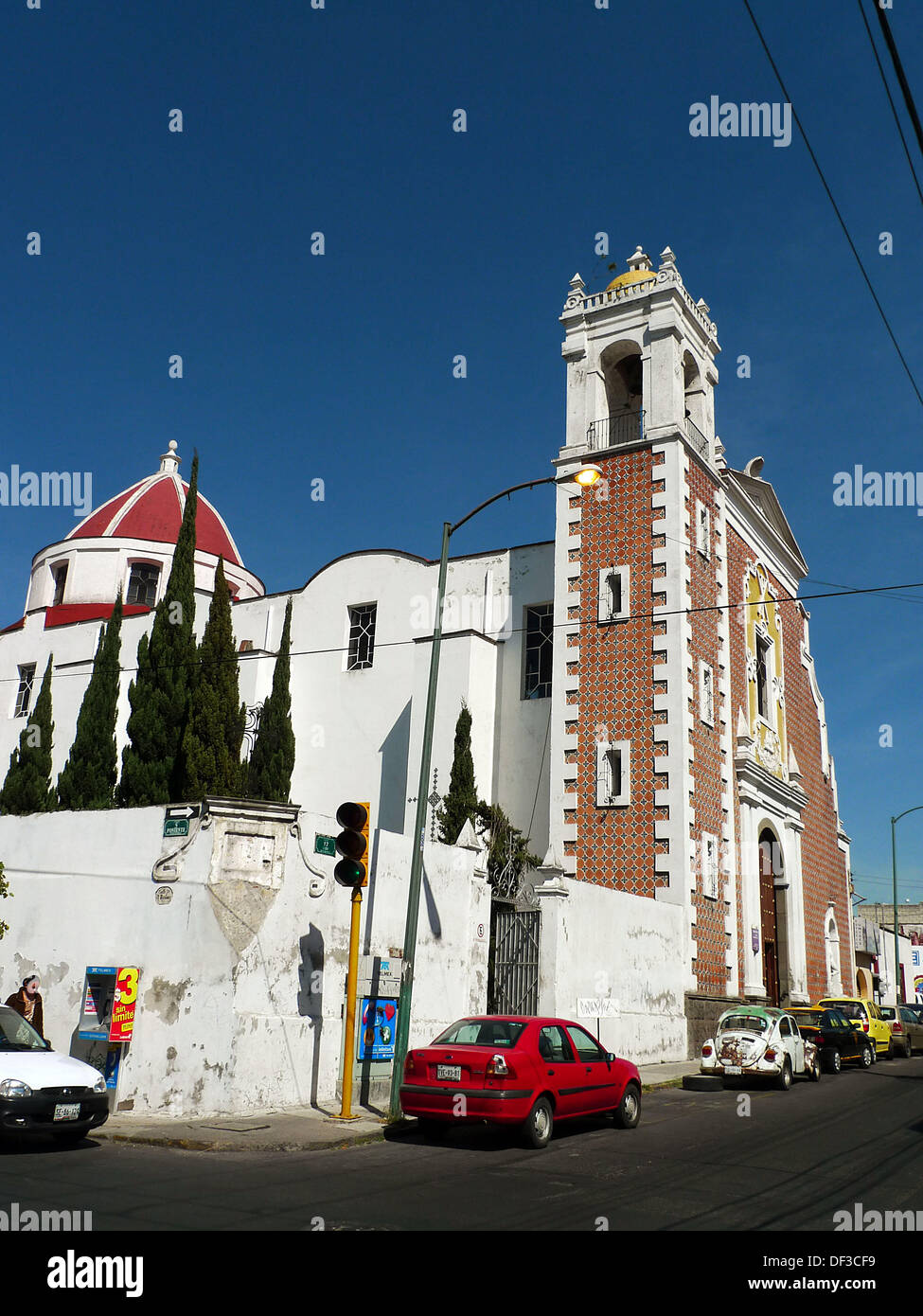 Iglesia de san sebastian puebla hi-res stock photography and images - Alamy