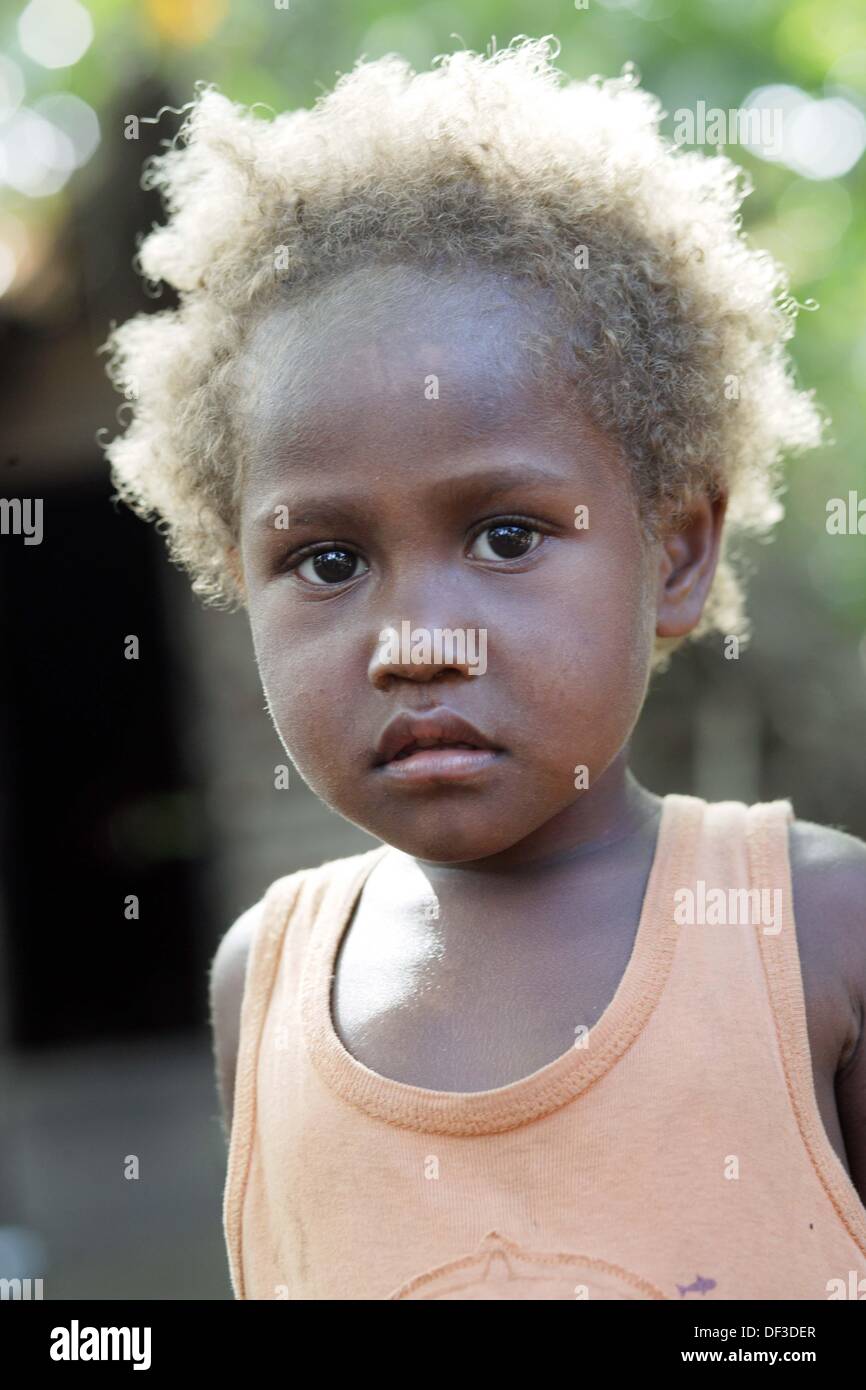 Melanesian Blond Stock Photos Melanesian Blond Stock Images Alamy