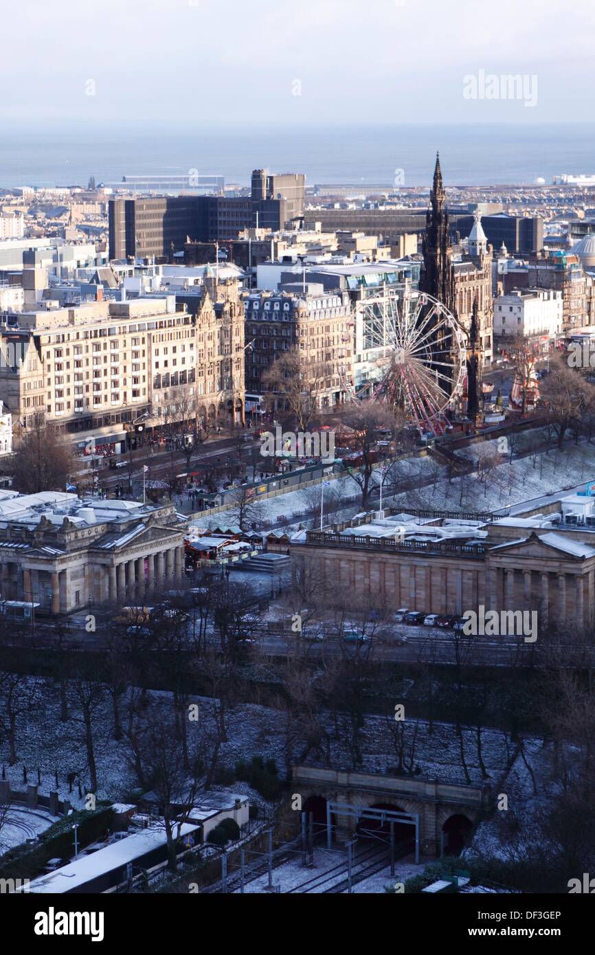 Vistas de Edimburgo, Escocia - UK. Stock Photo