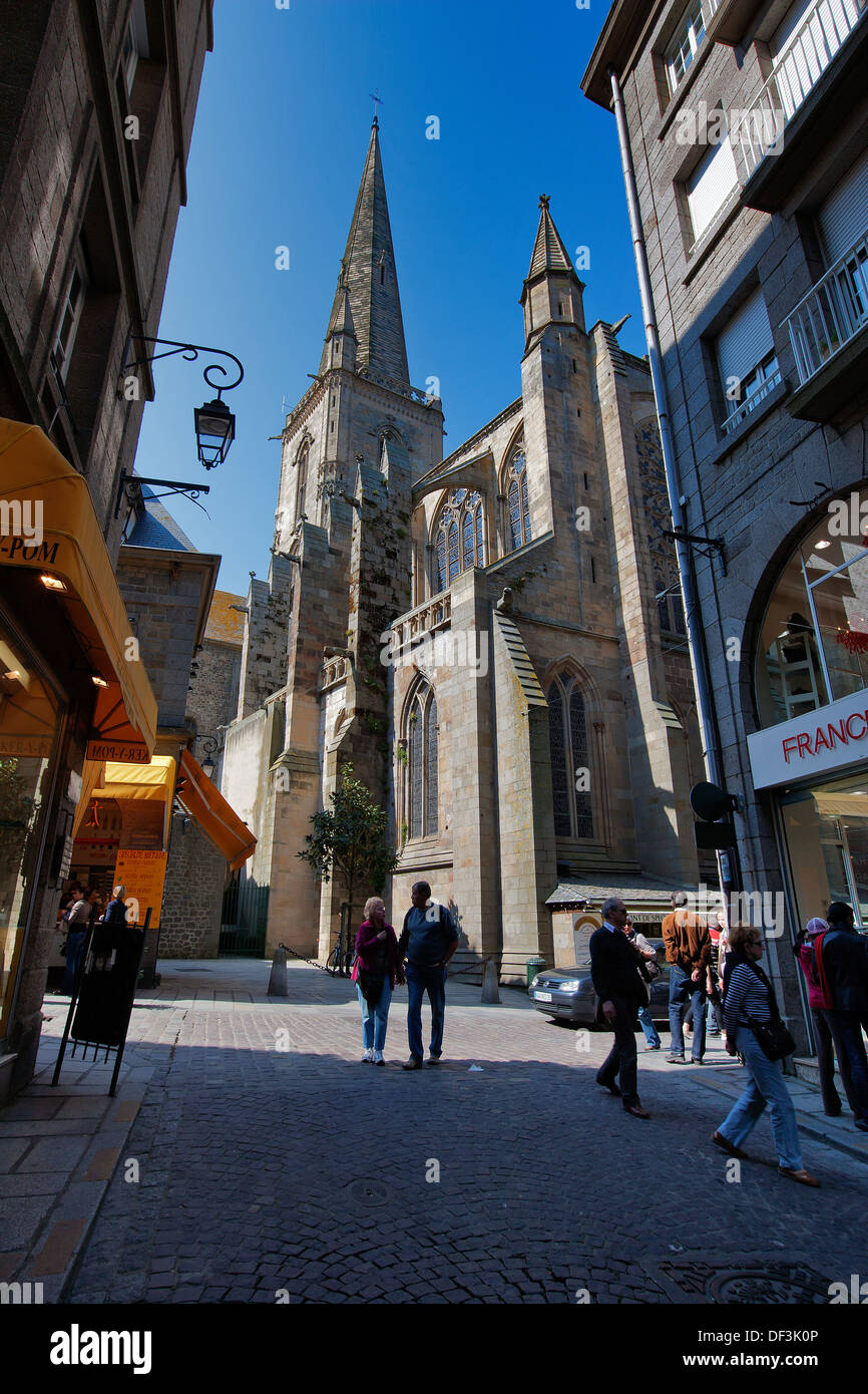 Saint Malo, Brittany, Northern France, Europe Stock Photo