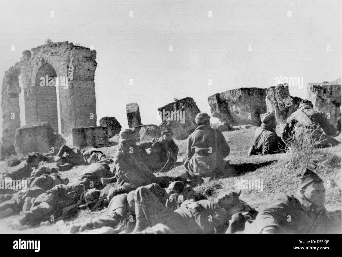 The image from the Nazi Propaganda! depicts French prisoners of war ...