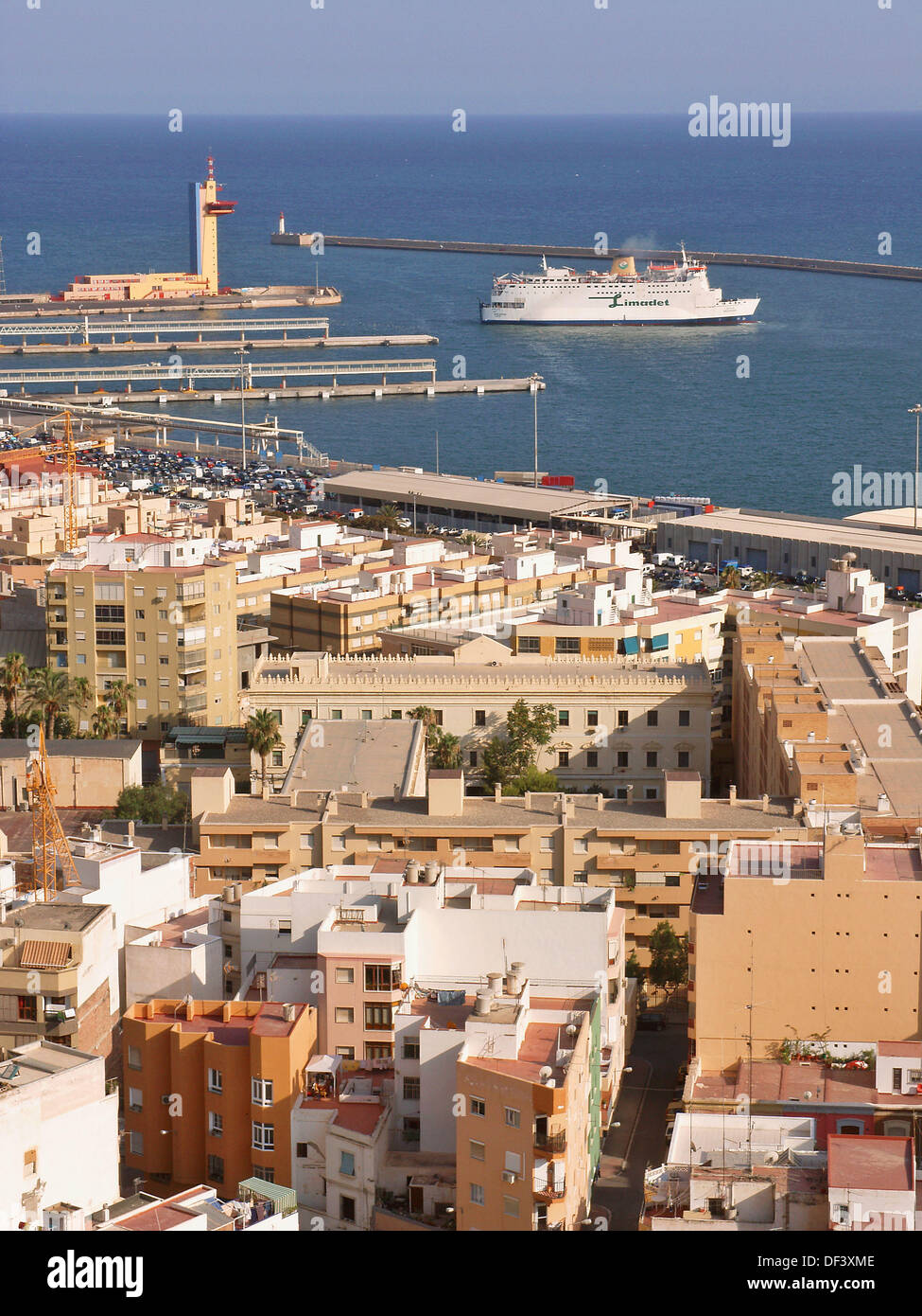 Almeria port. Spain Stock Photo - Alamy