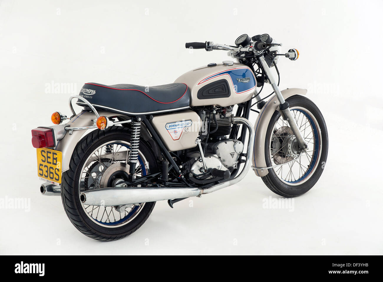 1977 Triumph Bonneville 750cc Jubilee Stock Photo - Alamy