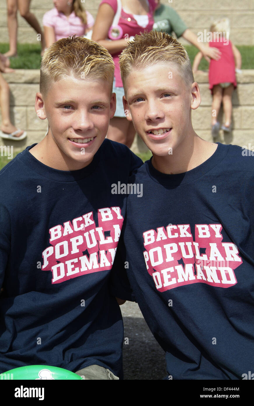 Twins Convention at Twinsburg. Ohio. USA Stock Photo Alamy