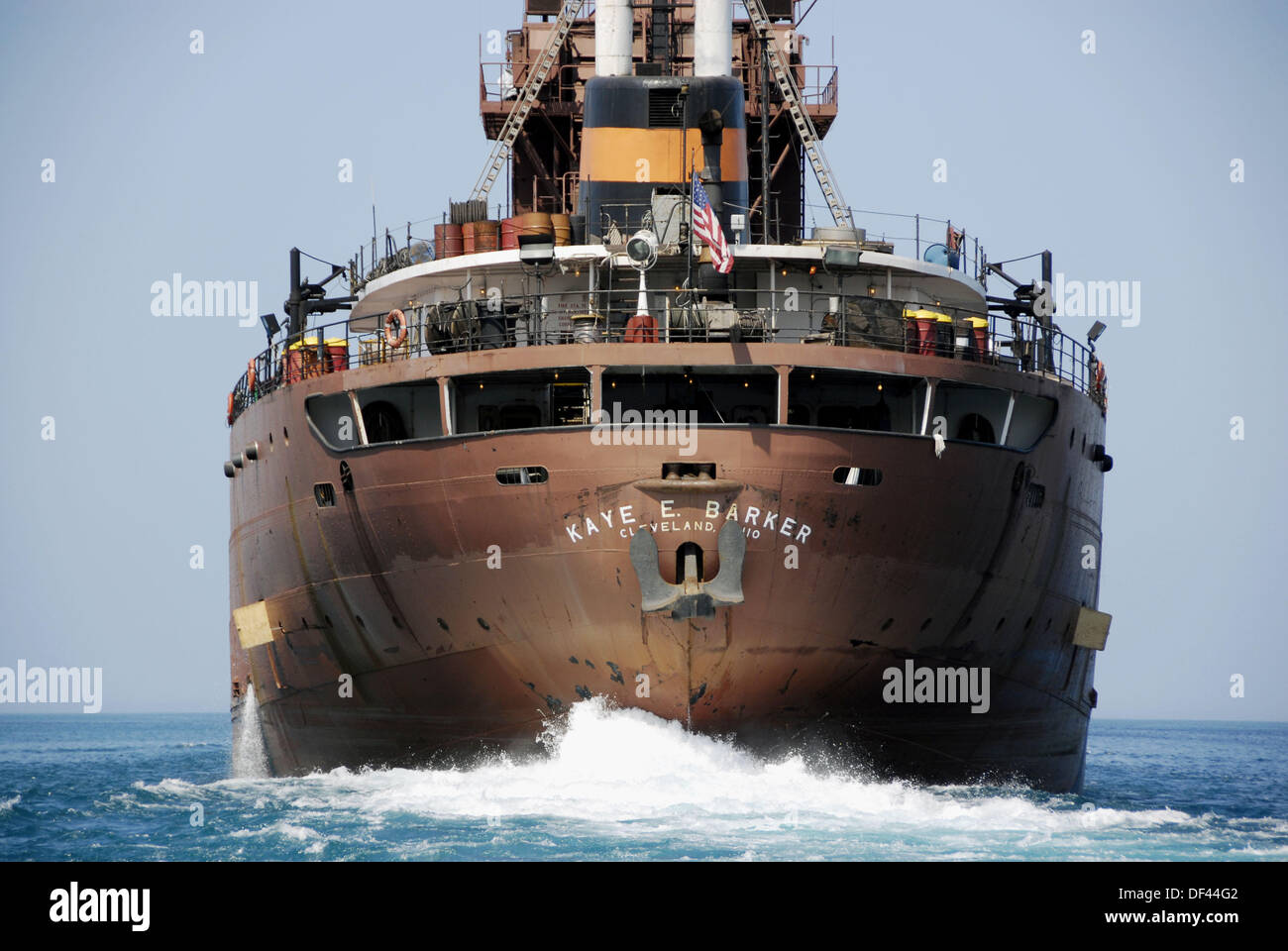 Lake Freighters Sail On The Great Lakes Port Huron Michigan Stock Photo 