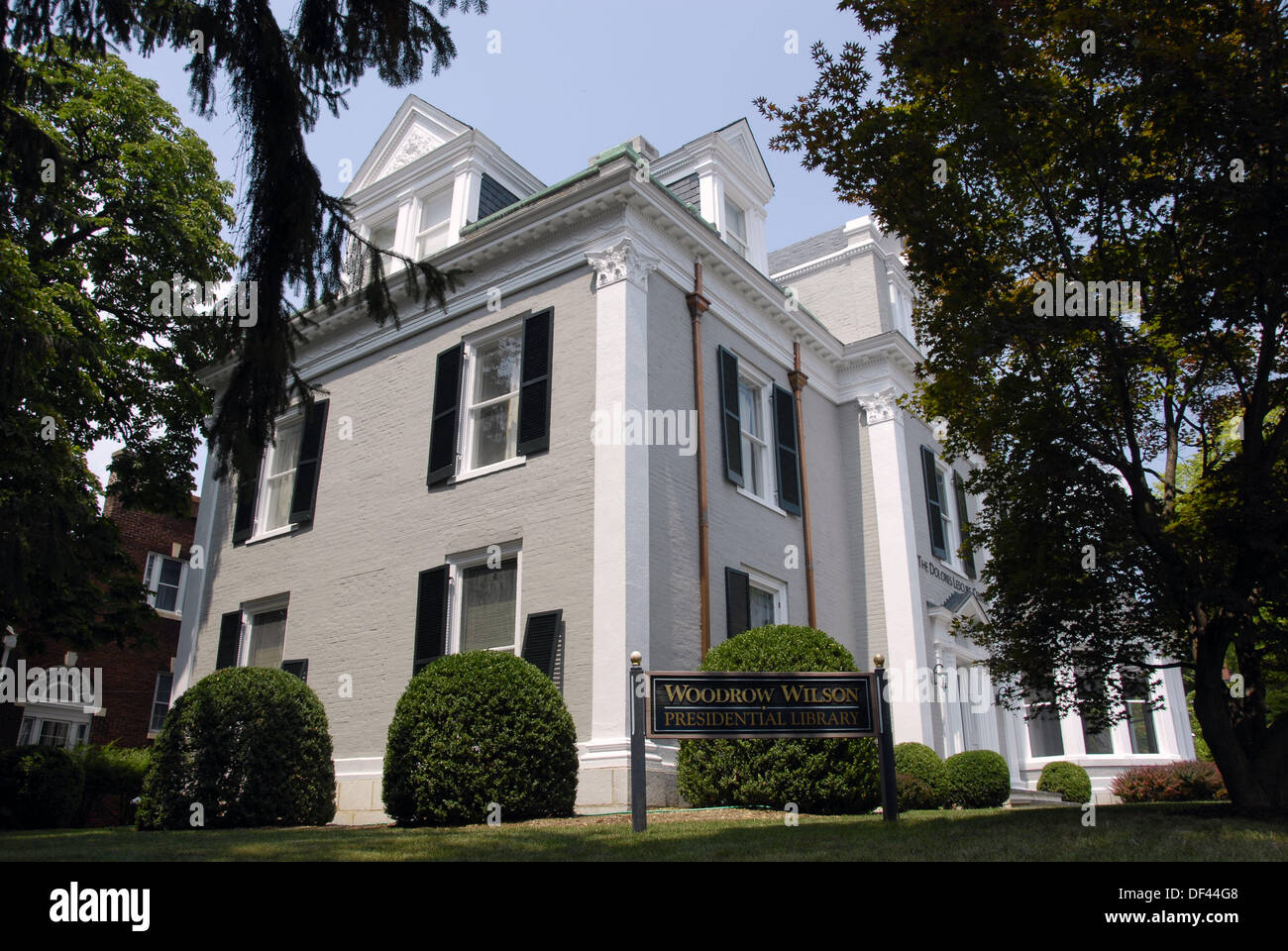 Woodrow Wilson Presidential Library at Staunton Virginia VA Stock Photo Alamy