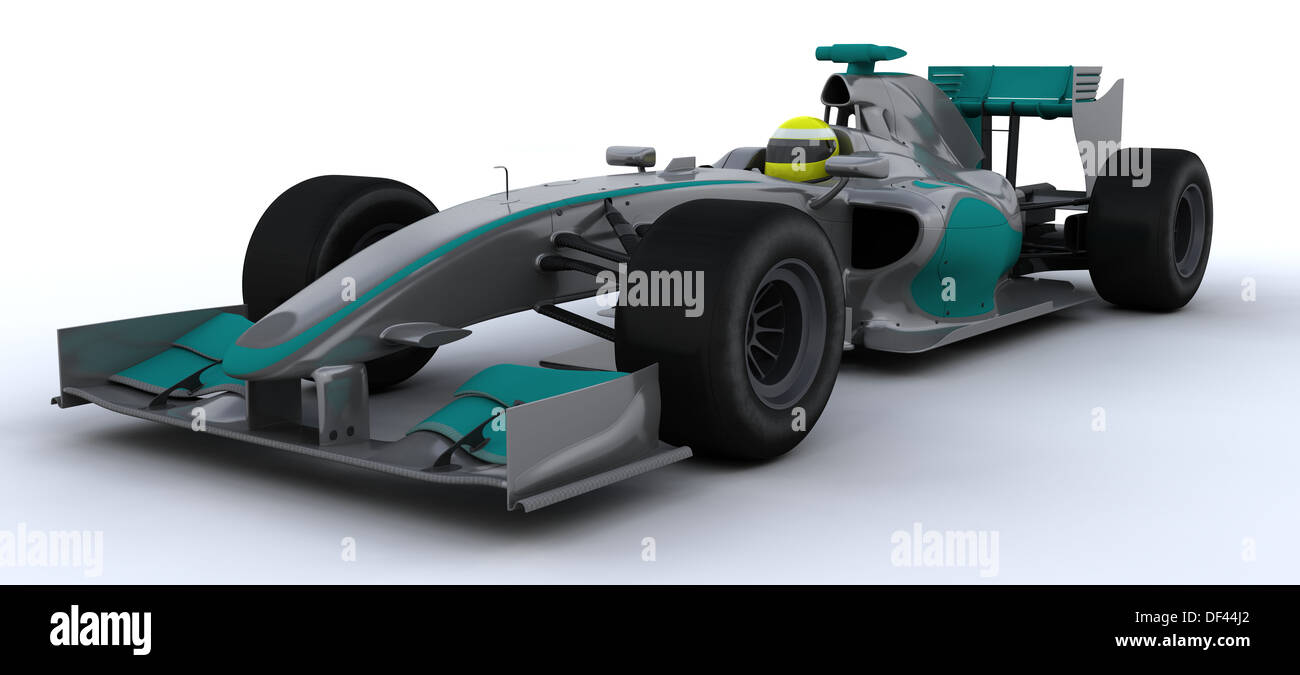 3d render f1 racing car hi-res stock photography and images - Alamy