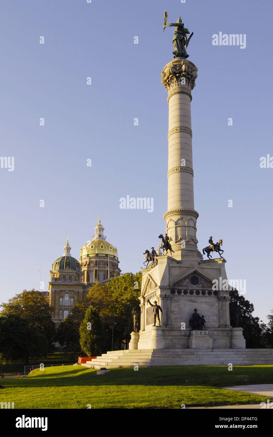 Des Moines Iowa Sculpture Stock Photos & Des Moines Iowa Sculpture