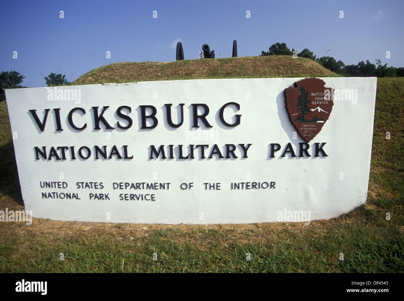Vicksburg Mississippi National Civil War Military Park Stock Photo Alamy