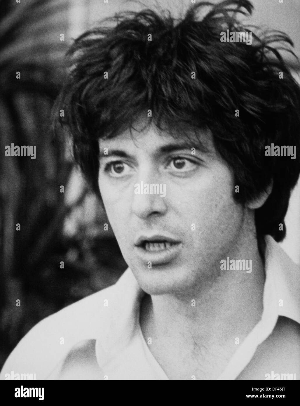 Al Pacino, Portrait, on-set of the Film, 'Dog Day Afternoon', Artists Entertainment Complex, Warner Bros., 1975 Stock Photo