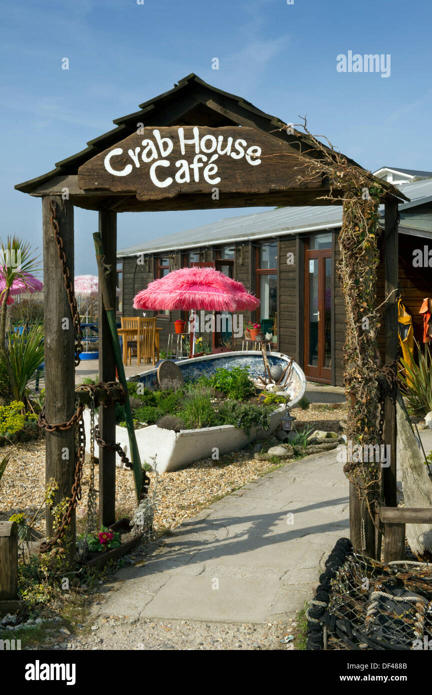 Crab House Cafe,Wyke Regis,Portland,Dorset,UK a seafood restaurant on