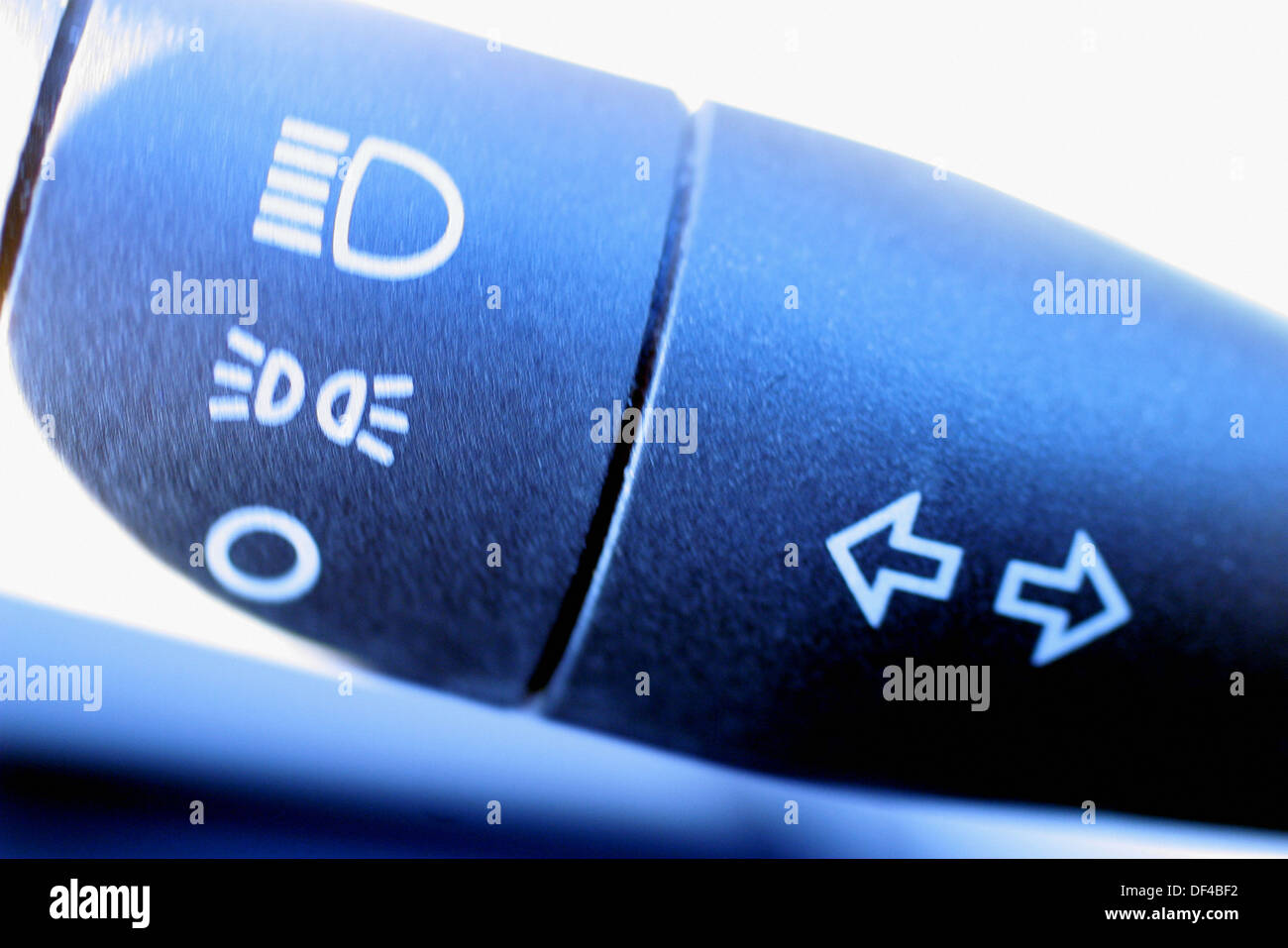 Car blinker and lights switch Stock Photo Alamy