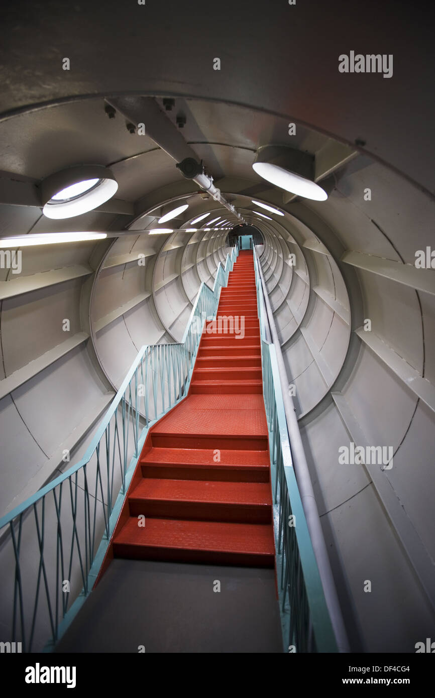 Interior of the Atomium, Brussels. Belgium Stock Photo - Alamy