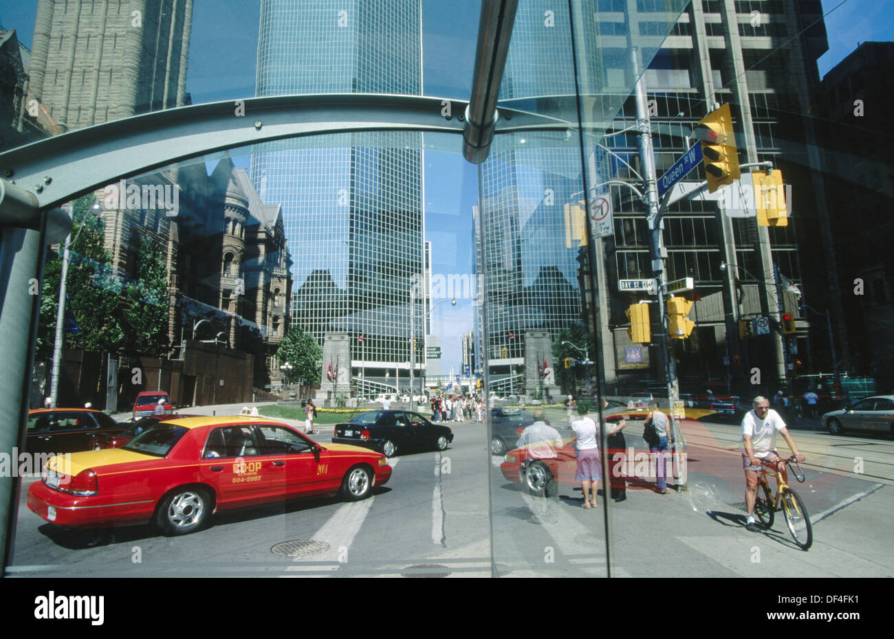 Queen Street. Toronto. Canada Stock Photo Alamy