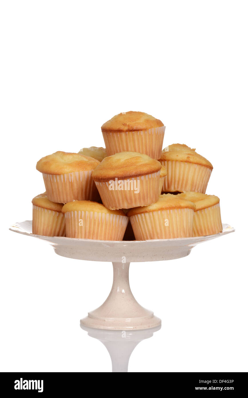cupcakes on a cake stand Stock Photo