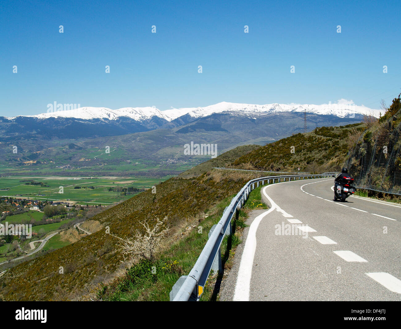 Snow motorcycle pyrenees hires stock photography and images Alamy